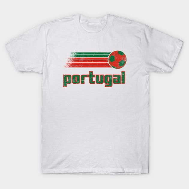 Portugal Soccer Retro Vintage T-Shirt by Ruffeli